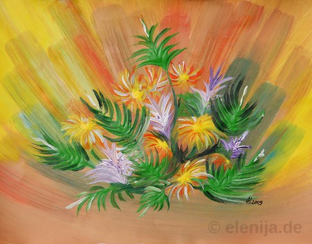 Spiel mit den Farben, von Elenija