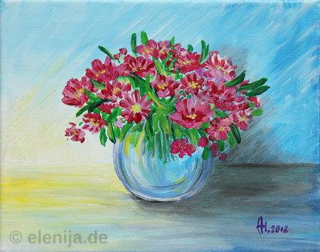 Blumen und Licht, von Elenija