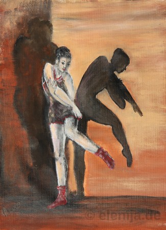 Der Tanz mit dem Schatten, von Elenija