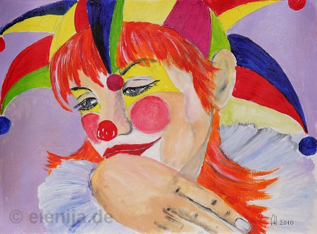 Wer muntert den Clown auf?, von Elenija